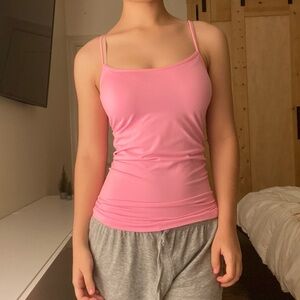 Vintage Charlotte Russe Form Fitting Pink Cami Top